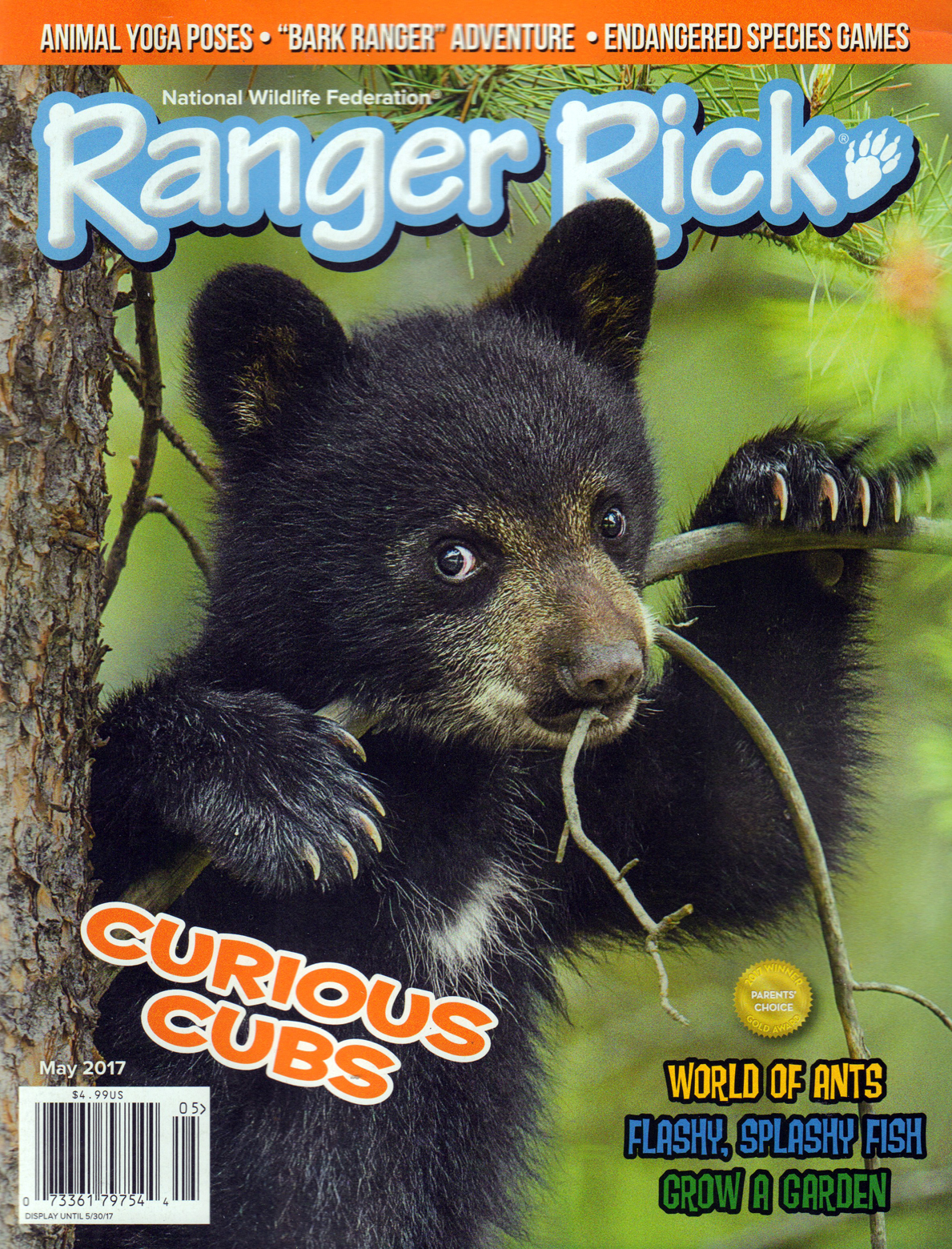 Ranger-Rick May 01, 2017 Issue Cover
