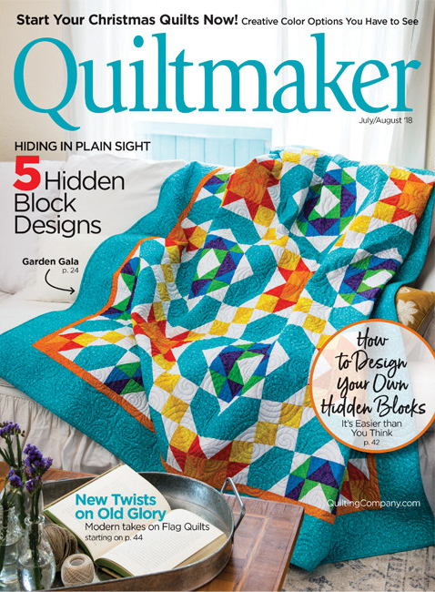Quiltmaker July 01, 2018 Issue Cover