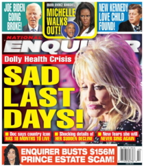 National Enquirer October 20, 2025 Issue Cover