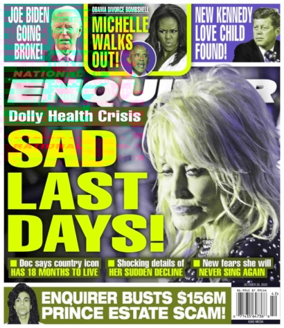 National Enquirer October 20, 2025 Issue Cover