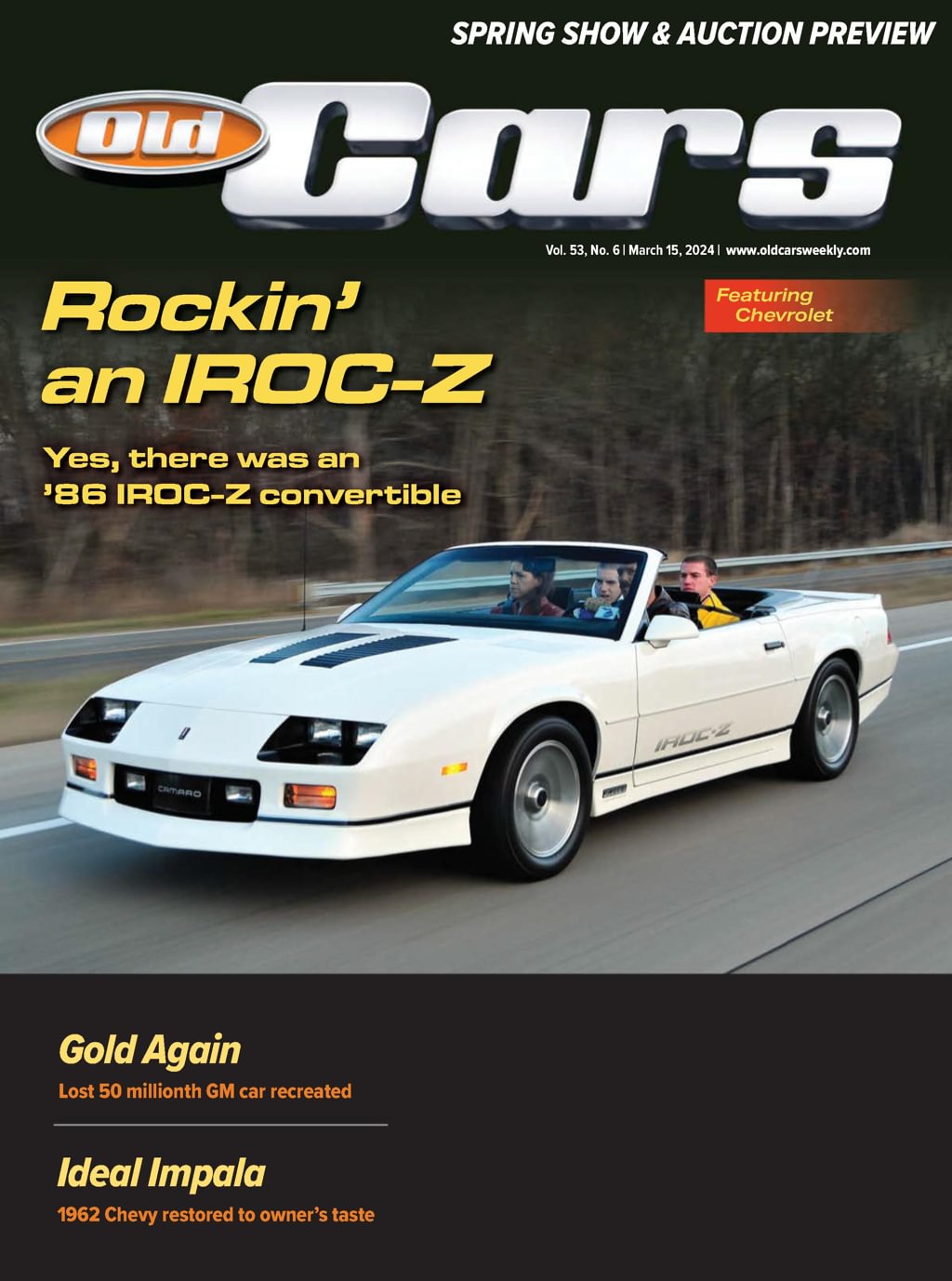 Old-Cars March 15, 2024 Issue Cover