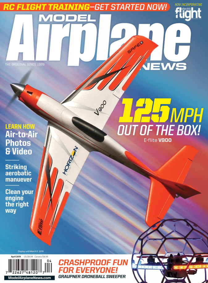 Model-Airplane-News April 01, 2019 Issue Cover