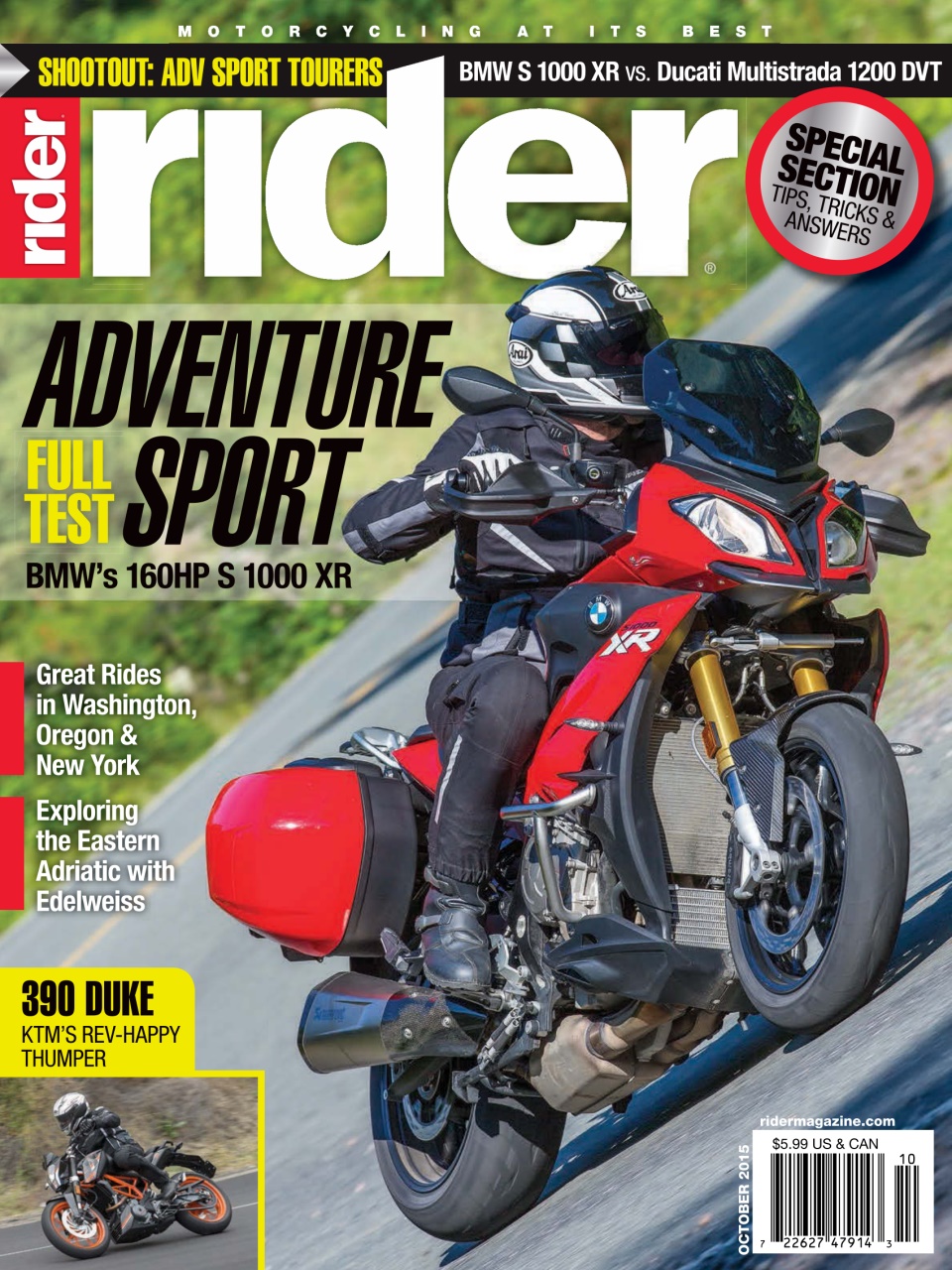 rider October 01, 2015 Issue Cover