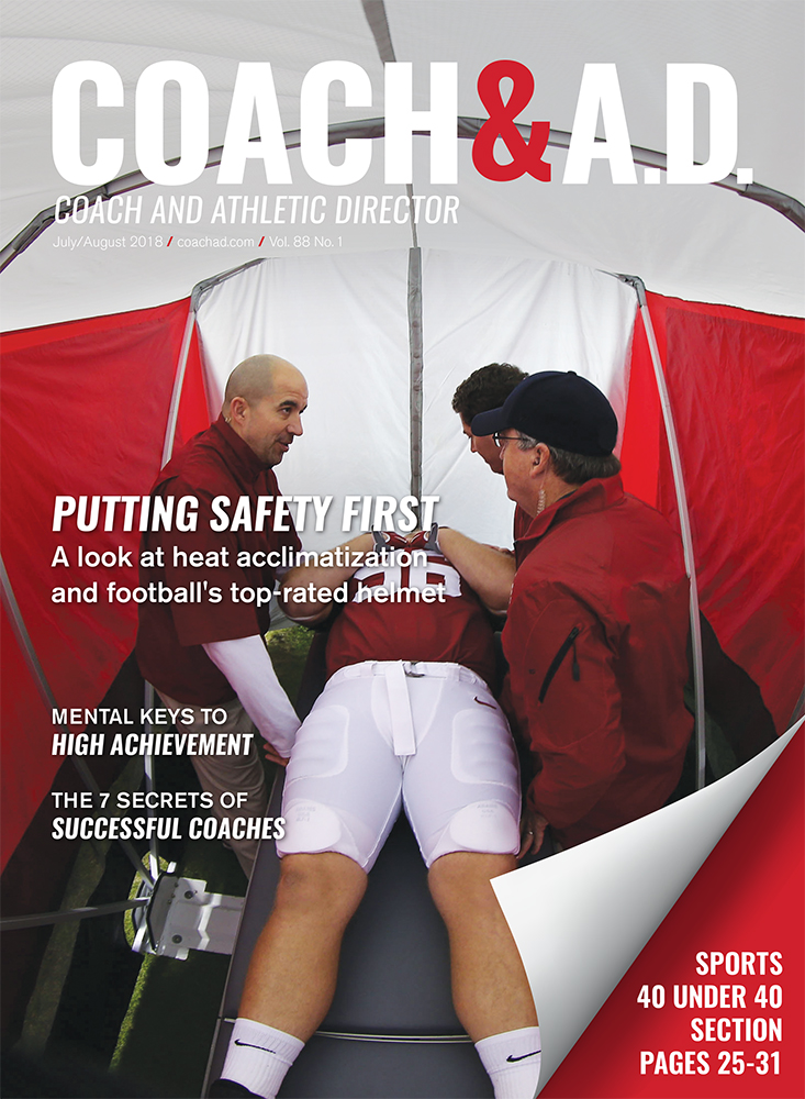 Coach-and-Athletic-Director July 01, 2018 Issue Cover