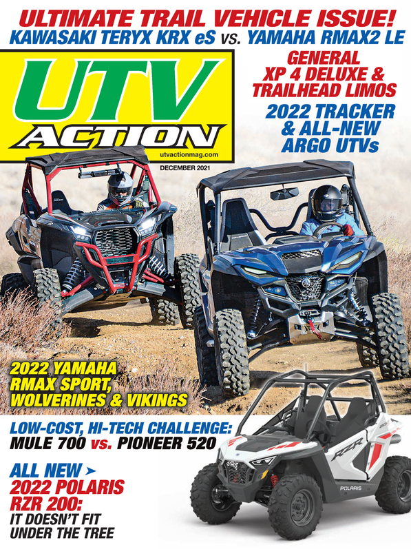 UTV-Action December 01, 2021 Issue Cover