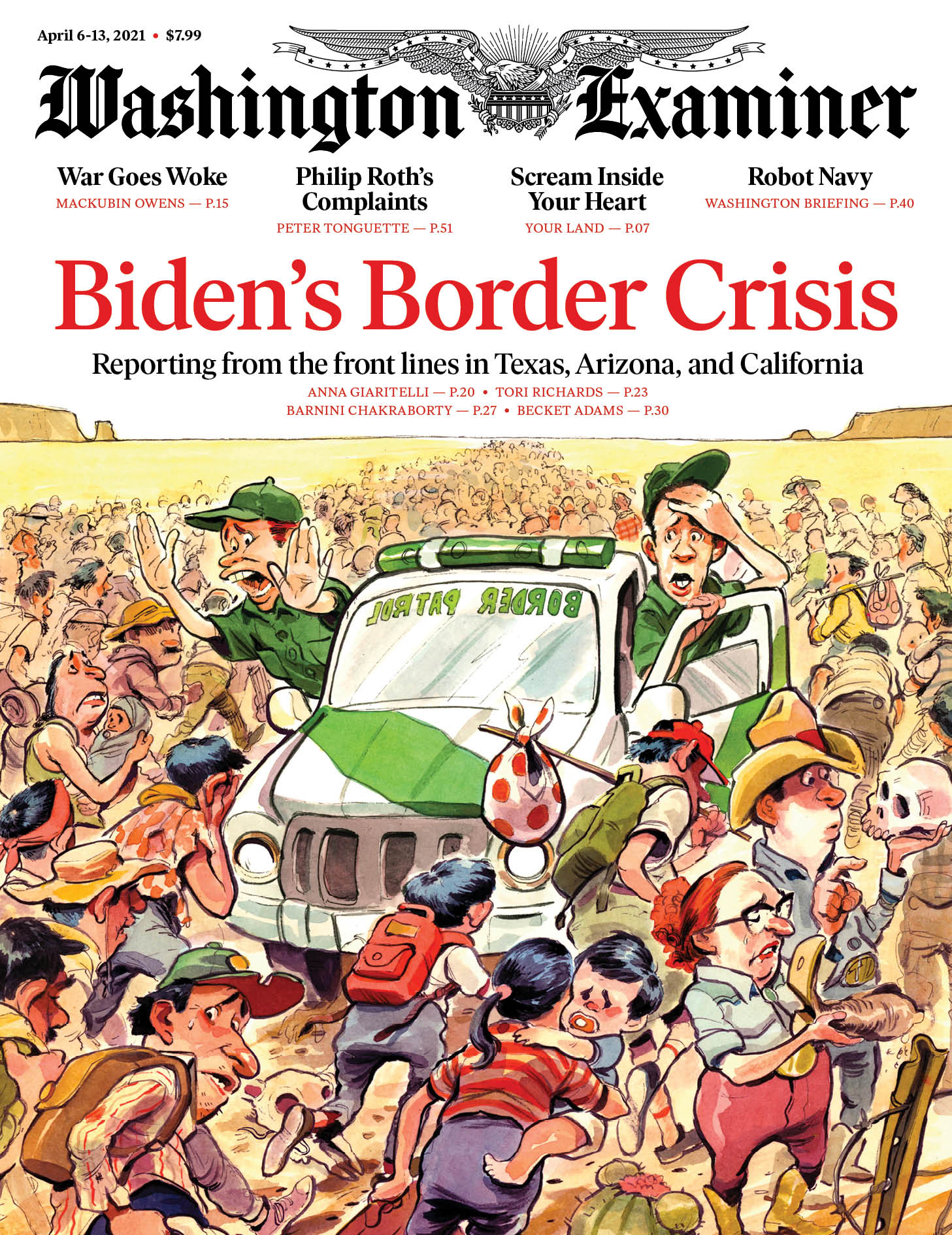 Washington-Examiner April 06, 2021 Issue Cover