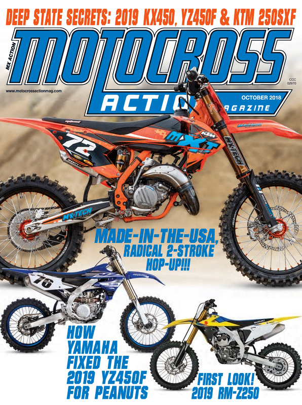 Motocross-Action October 01, 2018 Issue Cover