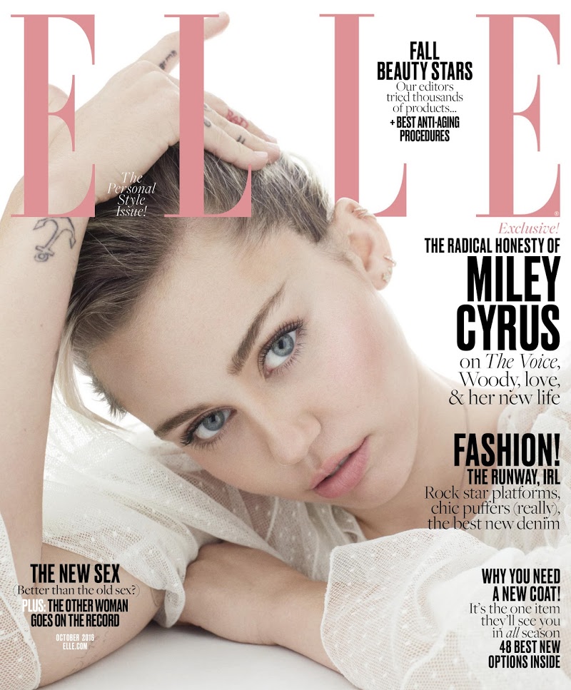 Elle October 01, 2016 Issue Cover
