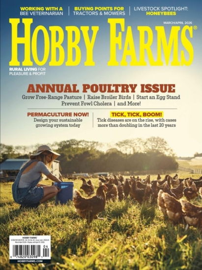Hobby Farms March 01, 2026 Issue Cover