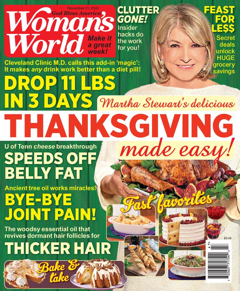 Womans-World November 21, 2022 Issue Cover