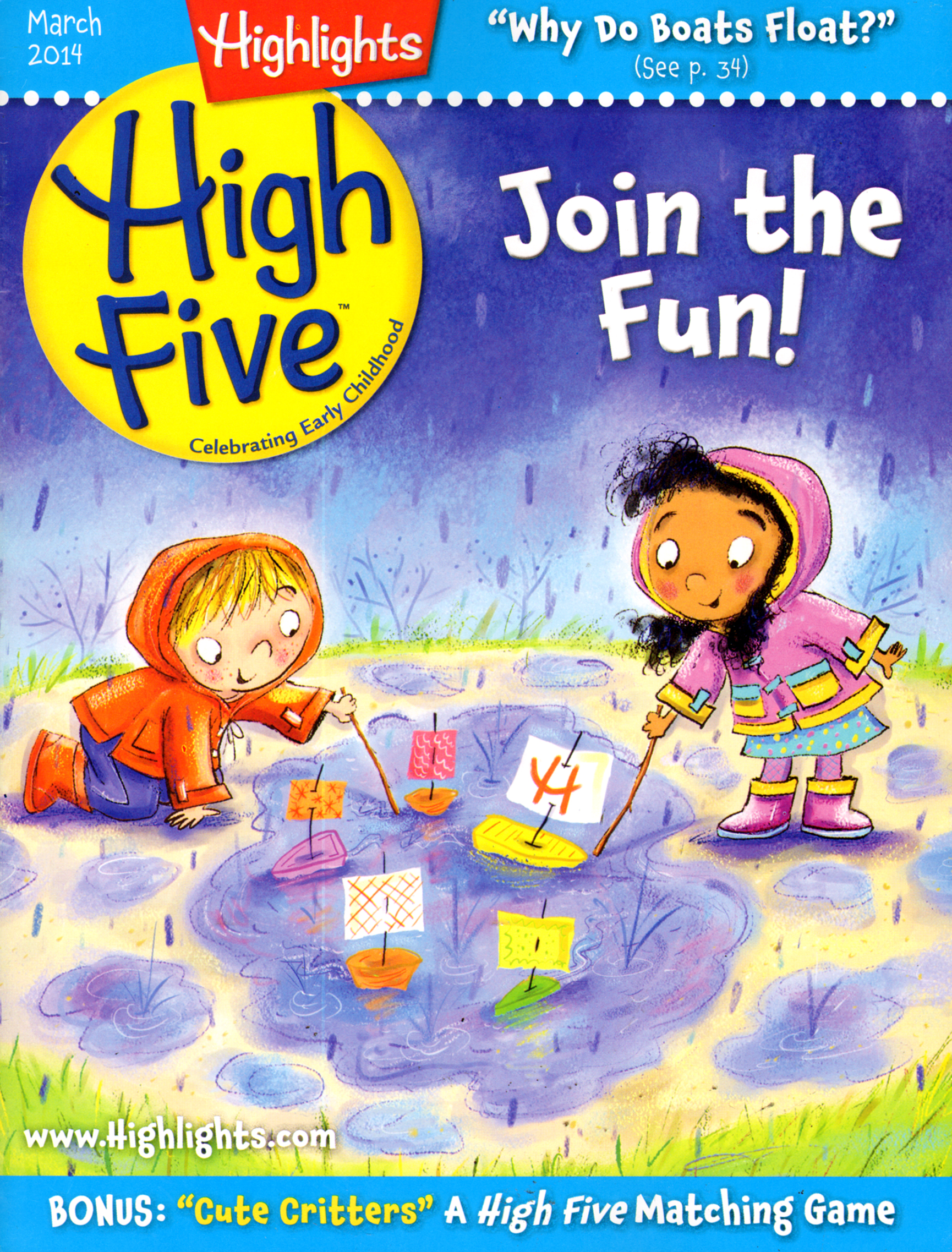Highlights-High-Five March 01, 2014 Issue Cover