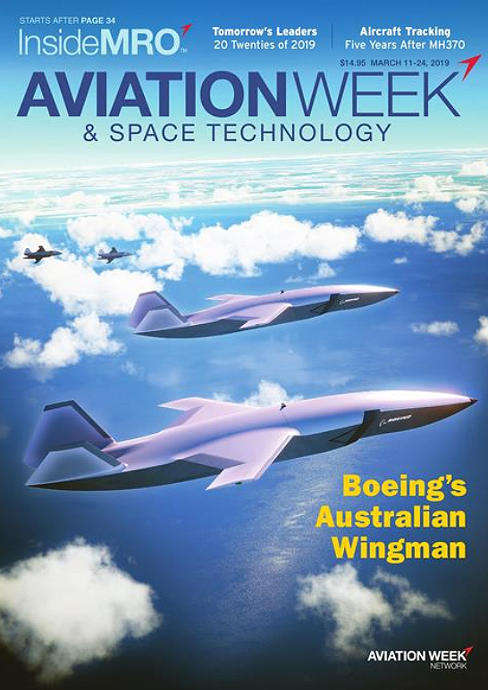 Aviation-Week-and-Space-Technology March 11, 2019 Issue Cover