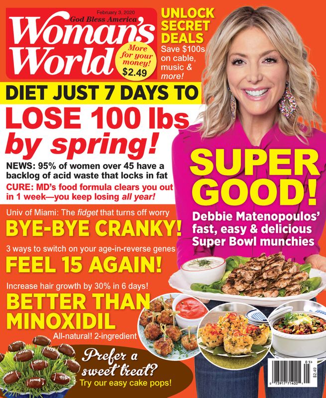 Womans-World February 03, 2020 Issue Cover