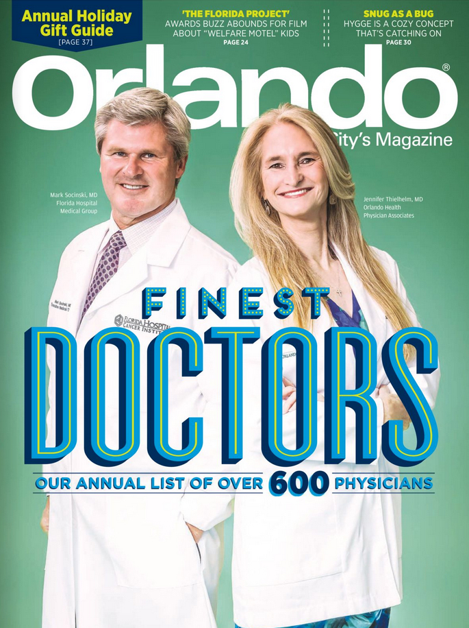 Orlando-Magazine December 01, 2017 Issue Cover
