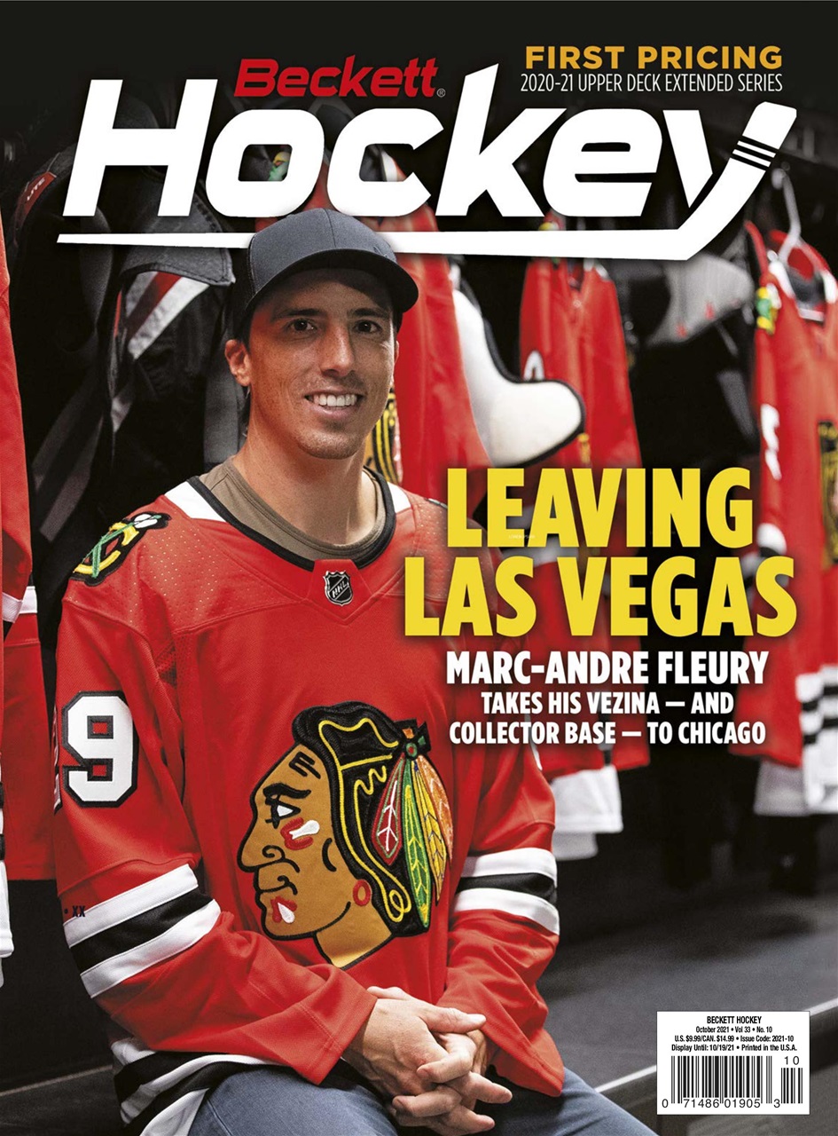 Beckett-Hockey October 01, 2021 Issue Cover