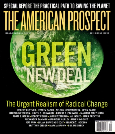 The American Prospect December 01, 2019 Issue Cover