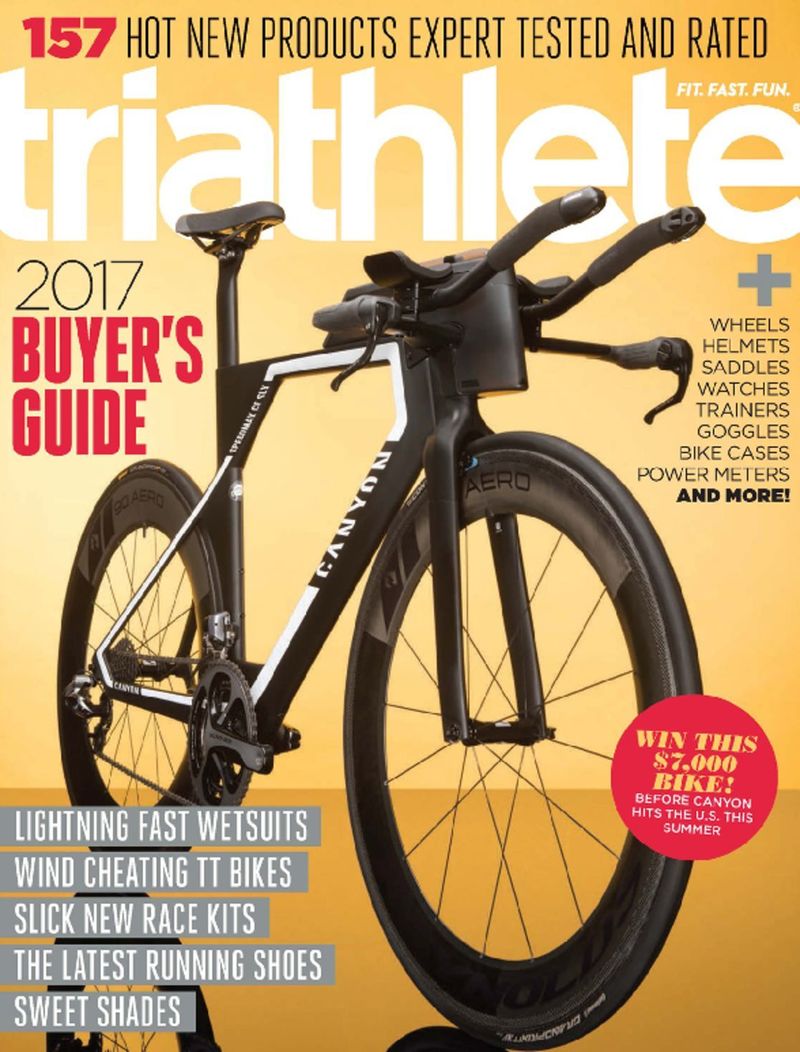 Triathlete April 01, 2017 Issue Cover