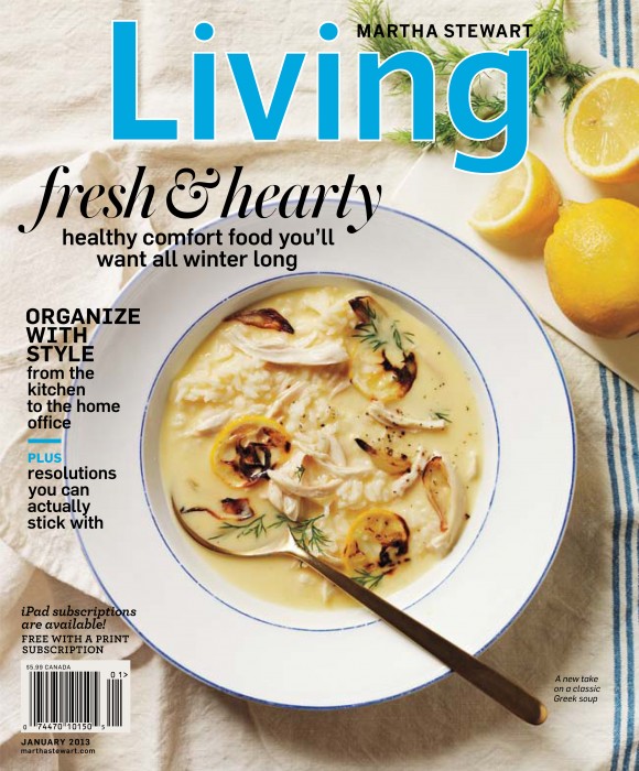 Martha-Stewart-Living January 01, 2013 Issue Cover