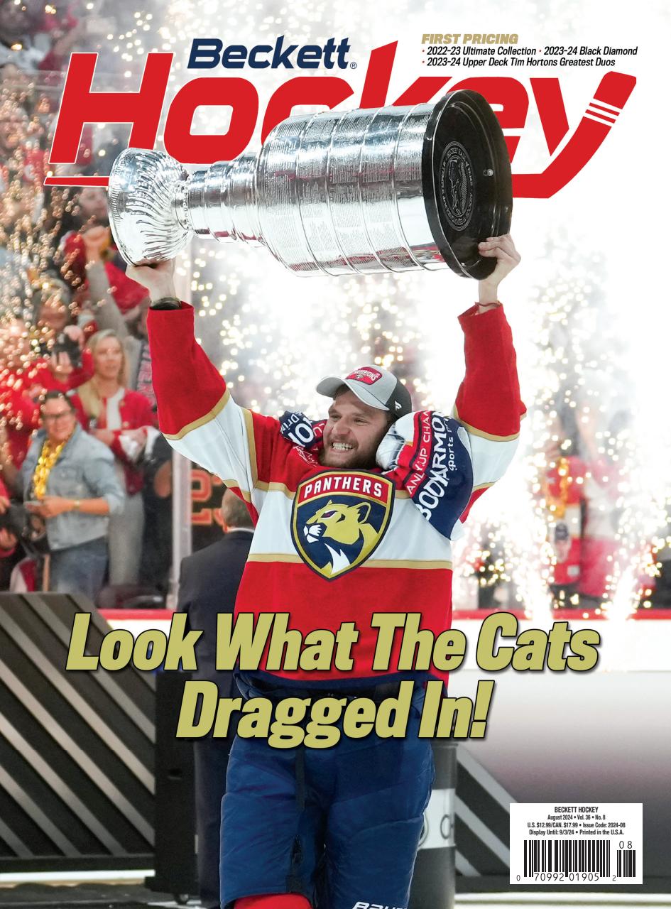 Beckett-Hockey August 01, 2024 Issue Cover