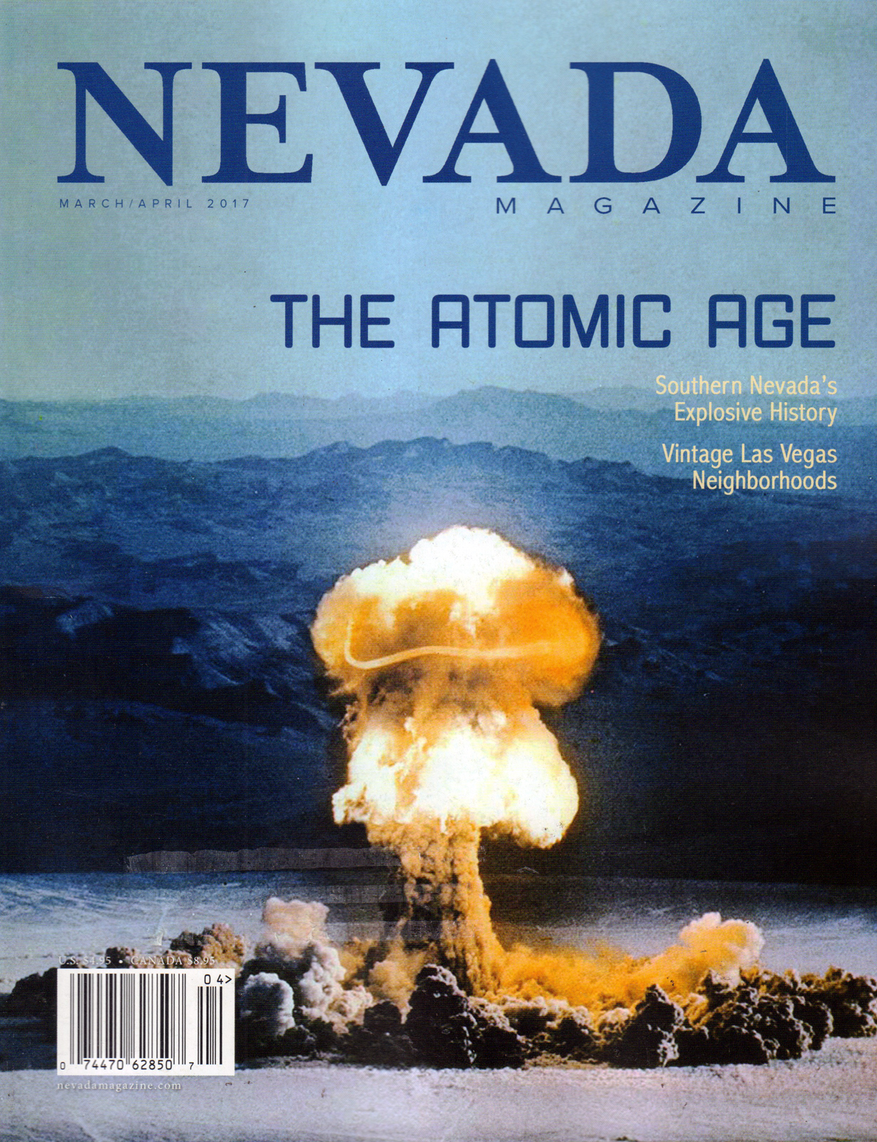 Nevada-Magazine March 01, 2017 Issue Cover