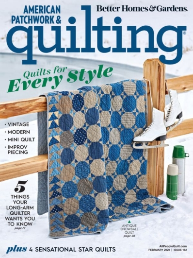 American Patchwork & Quilting February 01, 2020 Issue Cover