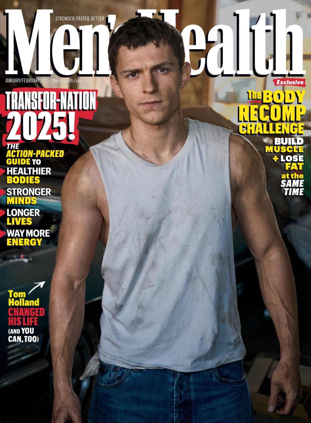 Mens-Health January 01, 2025 Issue Cover