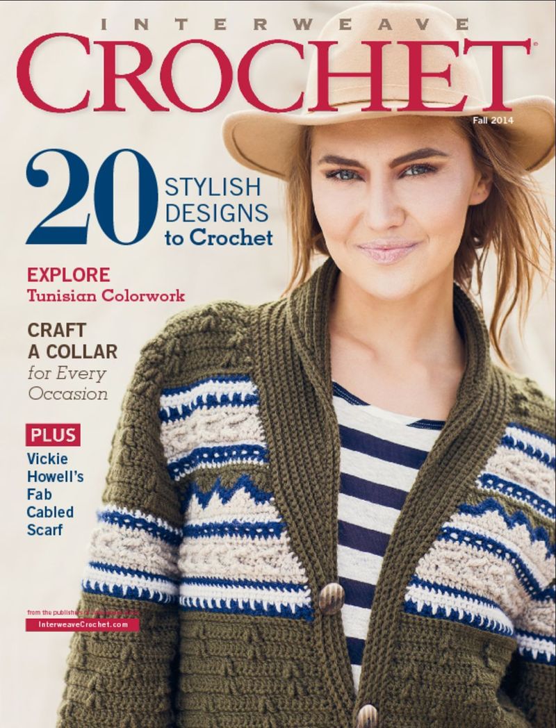 Interweave-Crochet September 01, 2014 Issue Cover