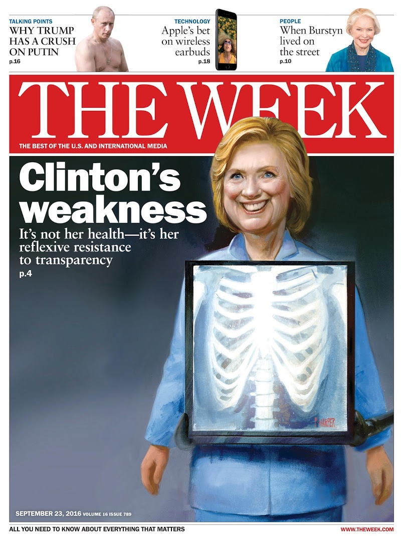 The-Week September 23, 2016 Issue Cover