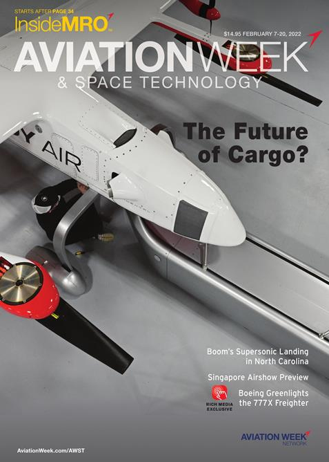 Aviation-Week-and-Space-Technology February 07, 2022 Issue Cover