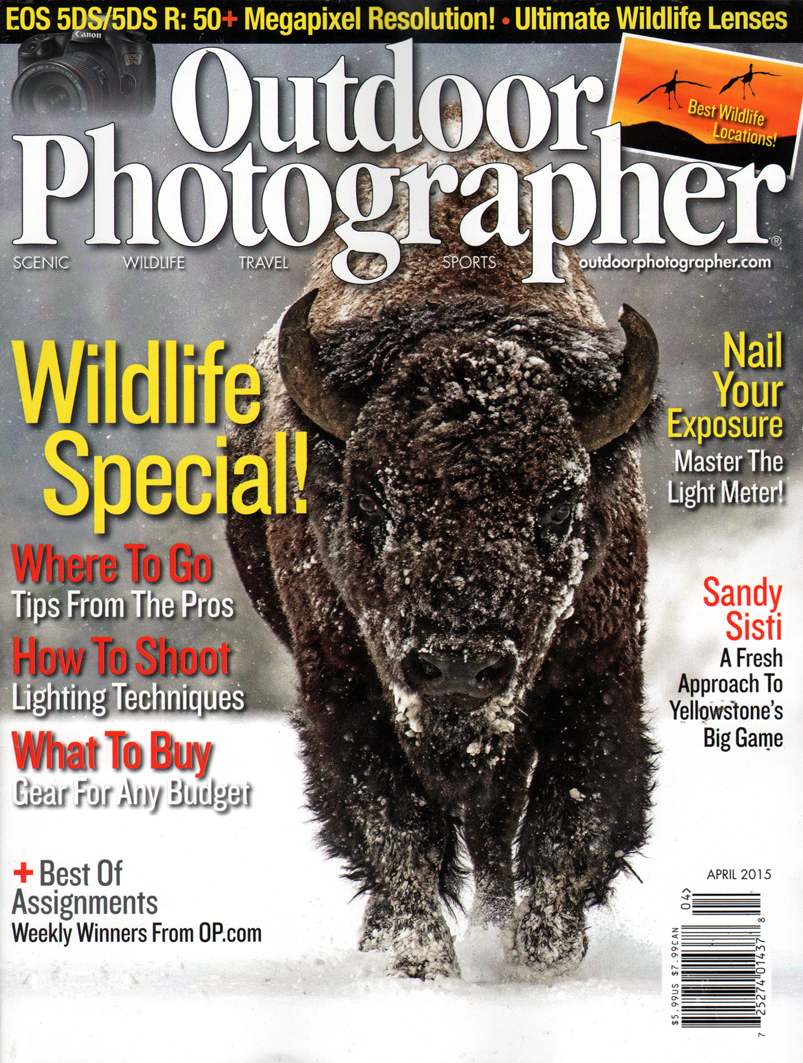 Outdoor-Photographer April 01, 2015 Issue Cover