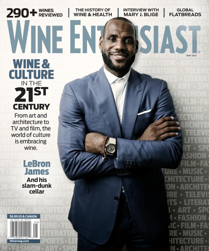 Wine-Enthusiast May 01, 2021 Issue Cover