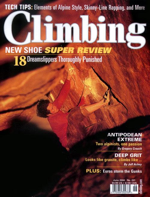 Climbing-Magazine April 23, 2004 Issue Cover