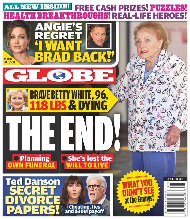 Globe October 08, 2018 Issue Cover