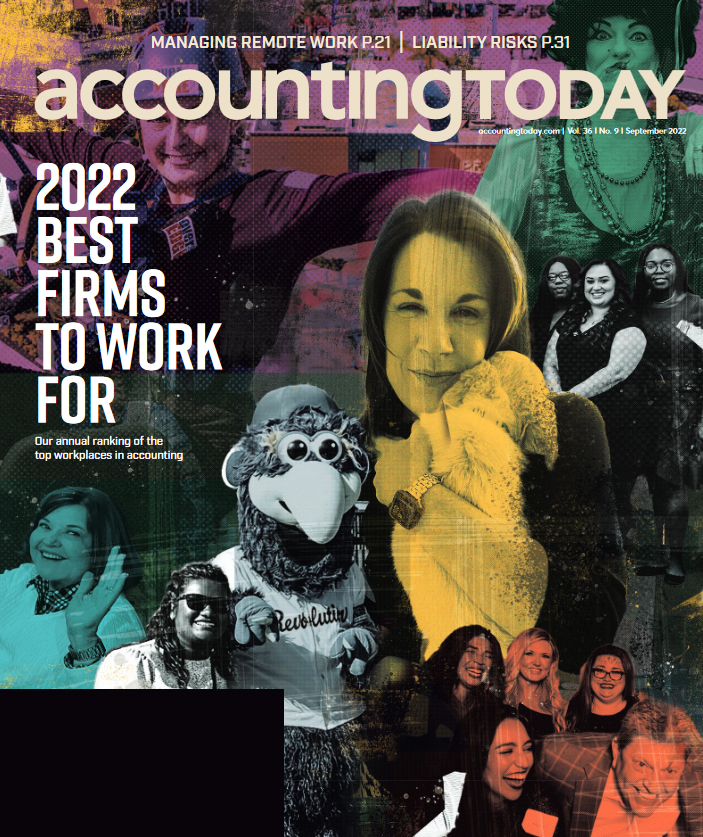 Accounting-Today September 01, 2022 Issue Cover