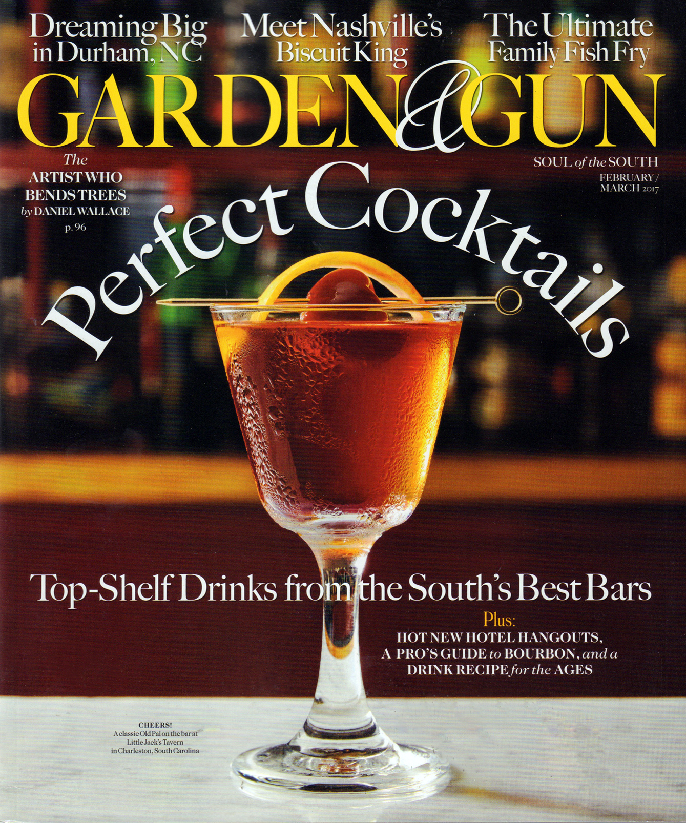 Garden-and-Gun February 01, 2017 Issue Cover