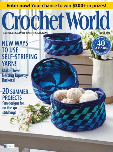 Crochet World May 01, 2018 Issue Cover