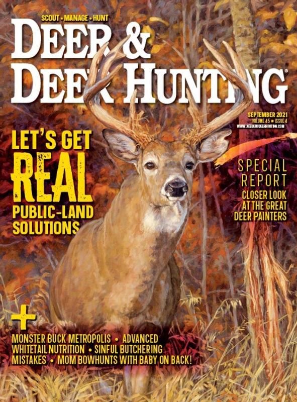 Deer-and-Deer-Hunting September 01, 2021 Issue Cover
