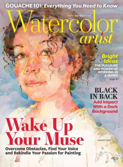 Watercolor Artist August 01, 2020 Issue Cover
