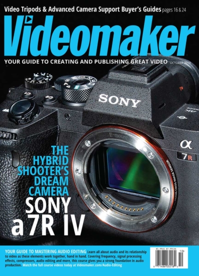 Videomaker October 01, 2019 Issue Cover
