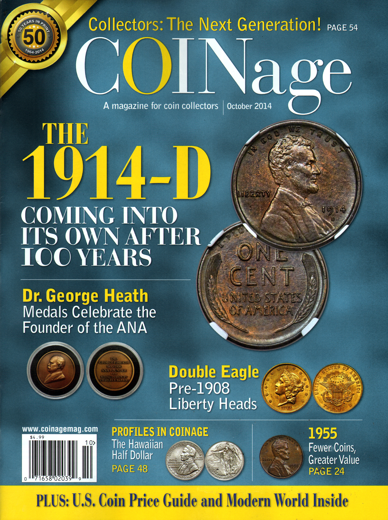 Coinage October 01, 2014 Issue Cover
