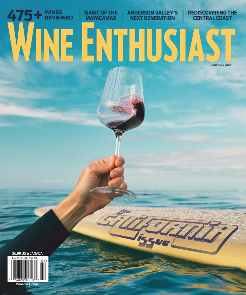 Wine-Enthusiast June 01, 2022 Issue Cover