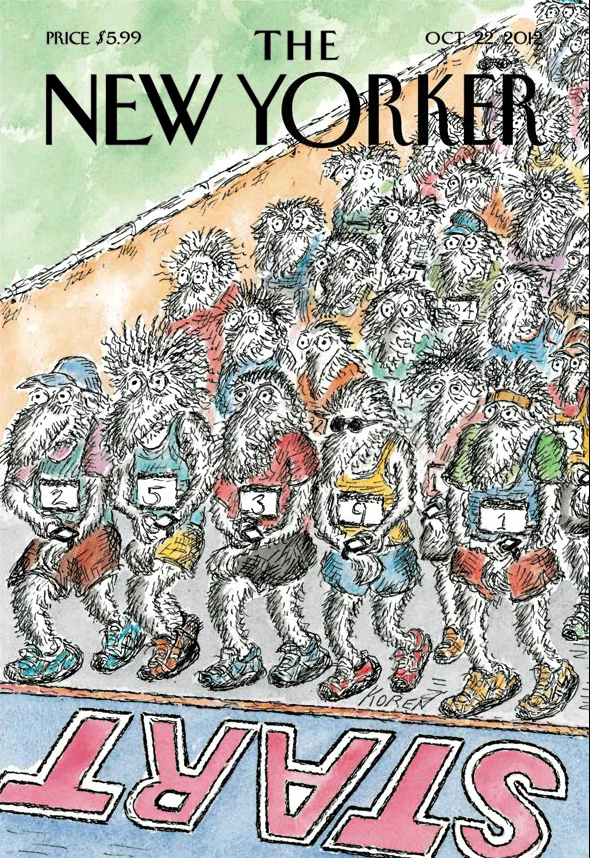 The-New-Yorker October 22, 2012 Issue Cover