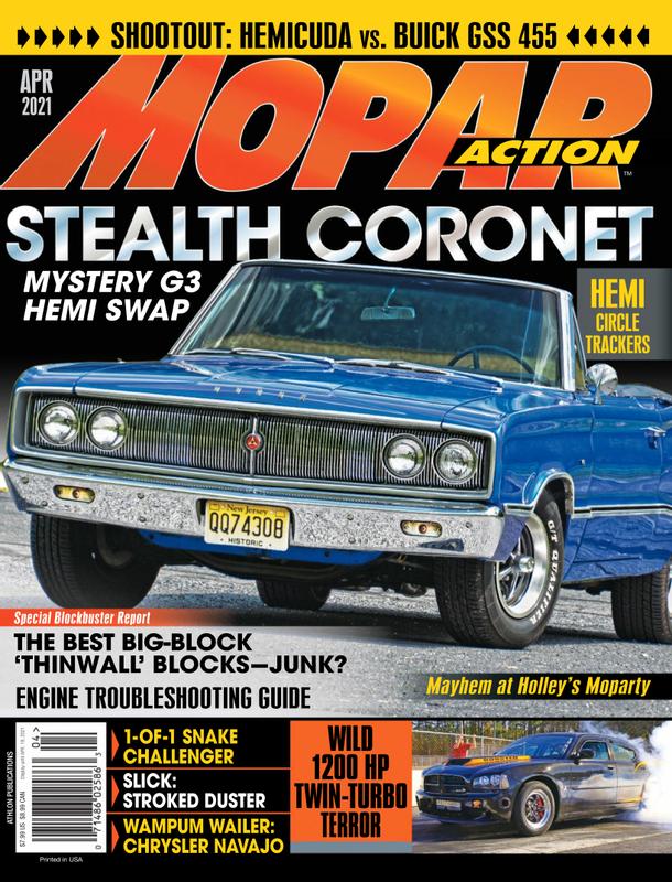 Mopar-Action April 01, 2021 Issue Cover