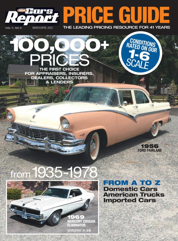 Old-Cars-Report-Price-Guide March 01, 2022 Issue Cover