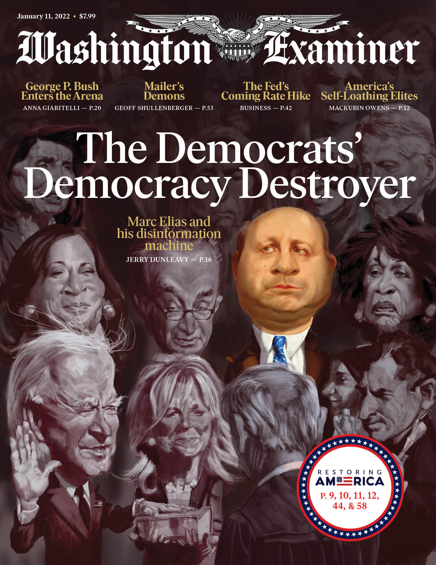 Washington-Examiner January 11, 2022 Issue Cover