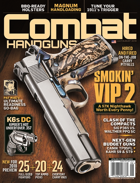 Combat-Handguns July 01, 2018 Issue Cover
