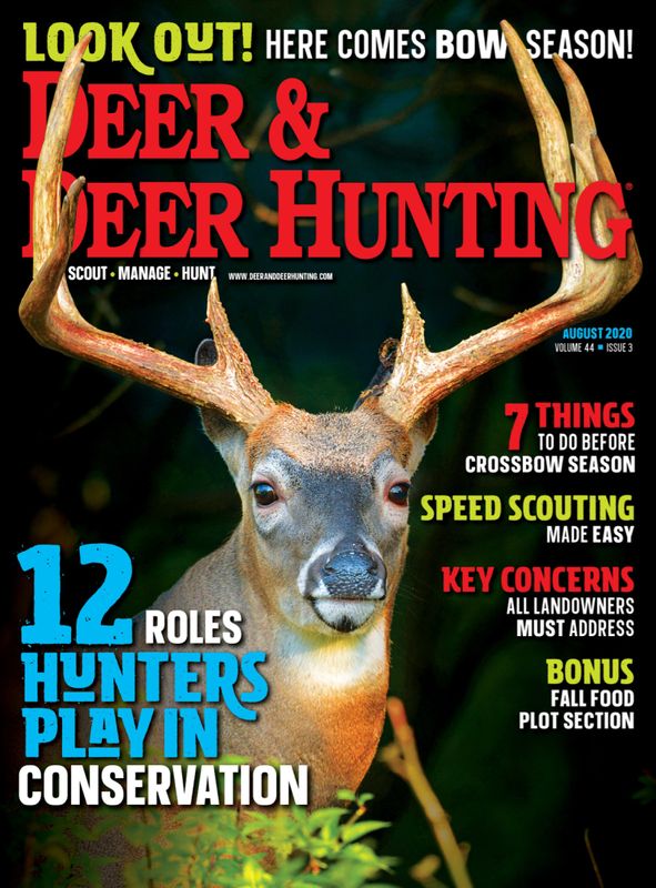 Deer-and-Deer-Hunting August 01, 2020 Issue Cover