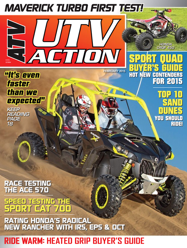 UTV-Action February 01, 2015 Issue Cover
