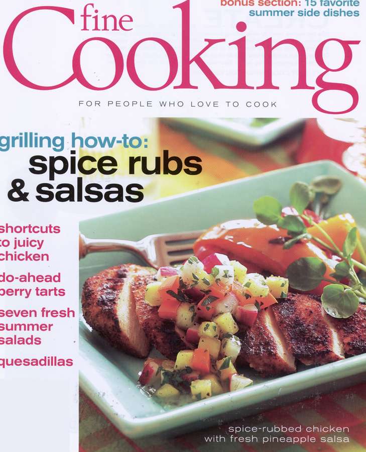 Fine-Cooking July 01, 2006 Issue Cover