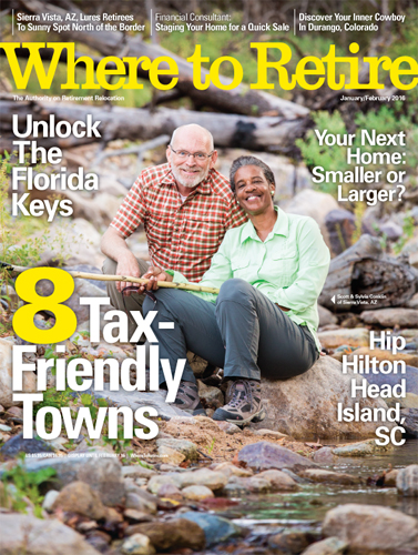 Where-To-Retire January 01, 2016 Issue Cover